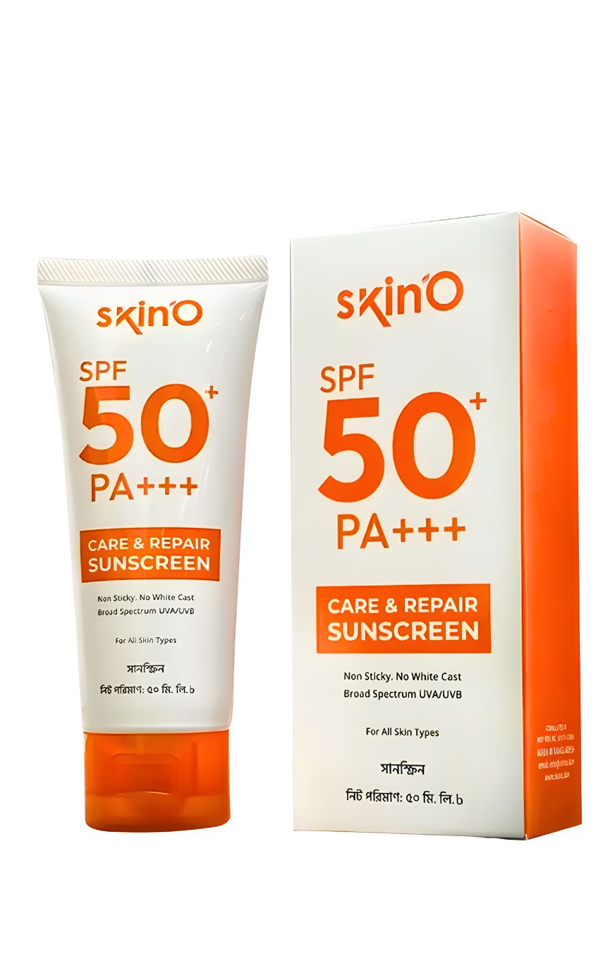 skin ‘O Care and Repair Sunscreen with SPF 50+ PA+++ 50ml - Image 2