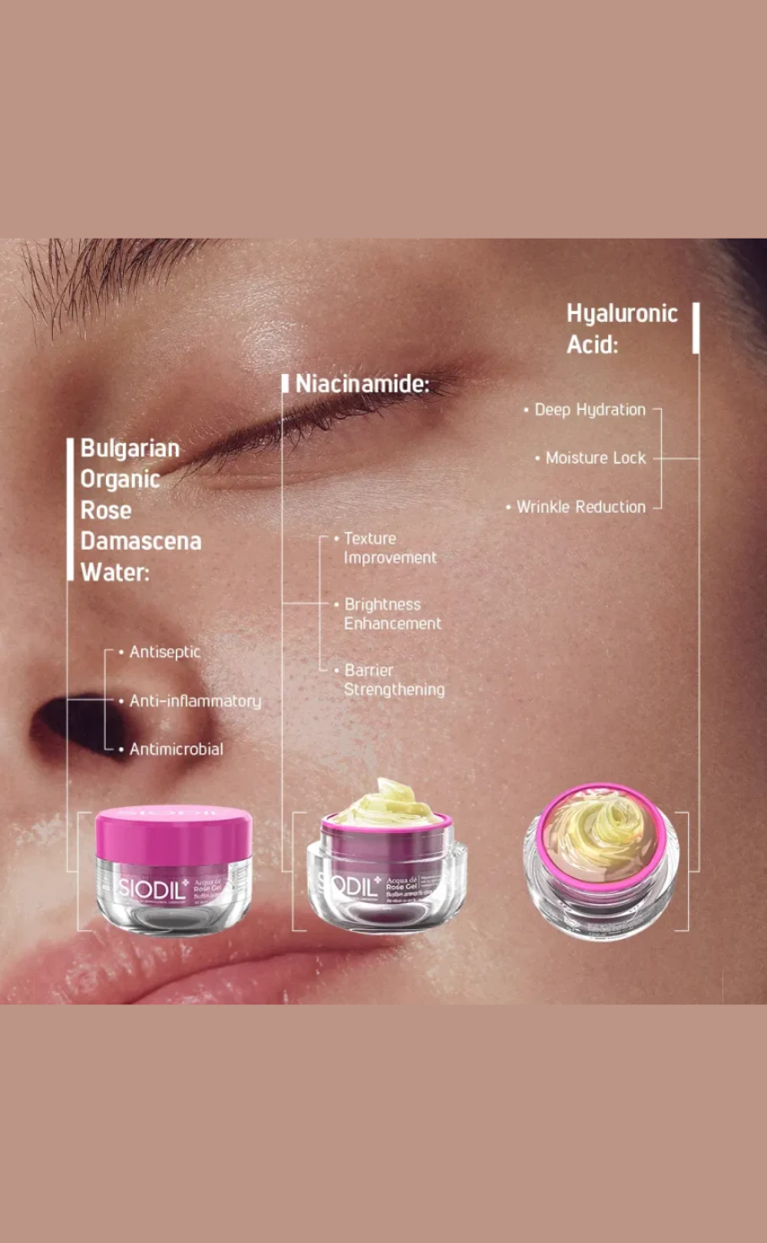 SIODIL Acqua De Rose Gel 40 gm - Image 2