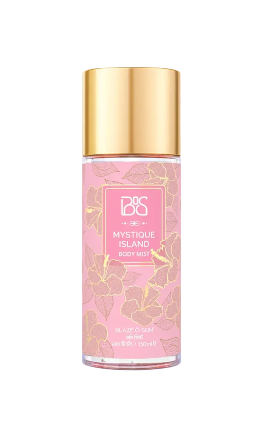 Blaze O' Skin  BOS Mystique Island Body Mist 150 ml - Image 1