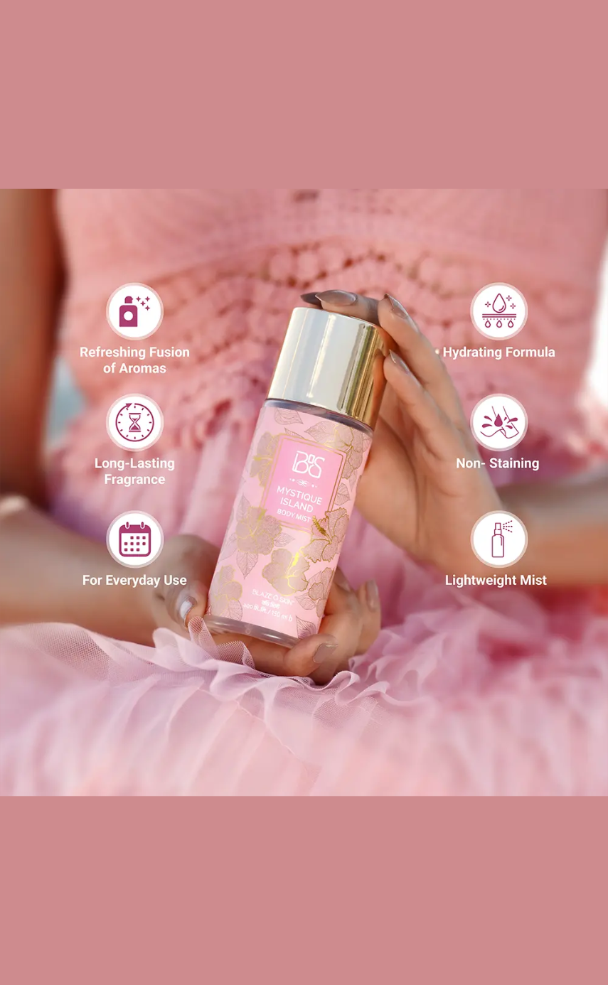 Blaze O' Skin  BOS Mystique Island Body Mist 150 ml - Image 2