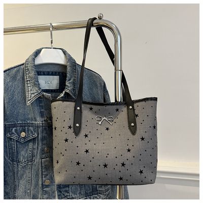 Polka Dot Printed Tote Bag for Women_img_1