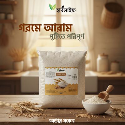 জবের ছাতু /Barley Flour / Roasted Barley Powder (500g)_img_0