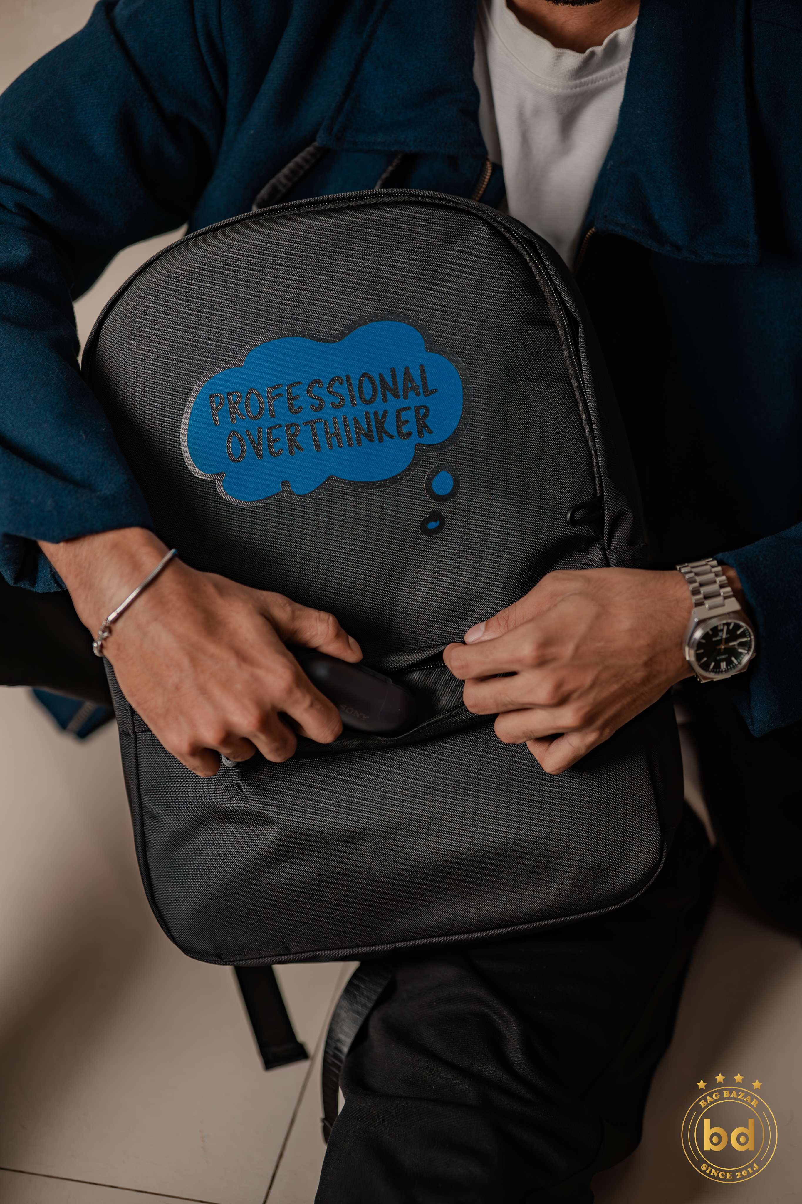 Professional Overthinker Backpack – Thoughtful Design with a Fun Twist_img_0