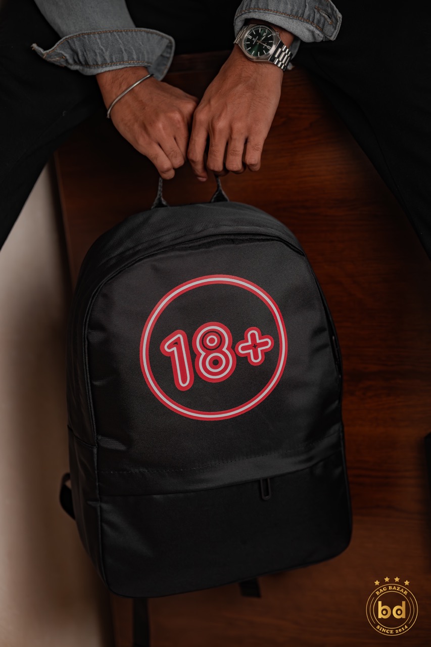 18+ Backpack – Bold Neon Design_img_0