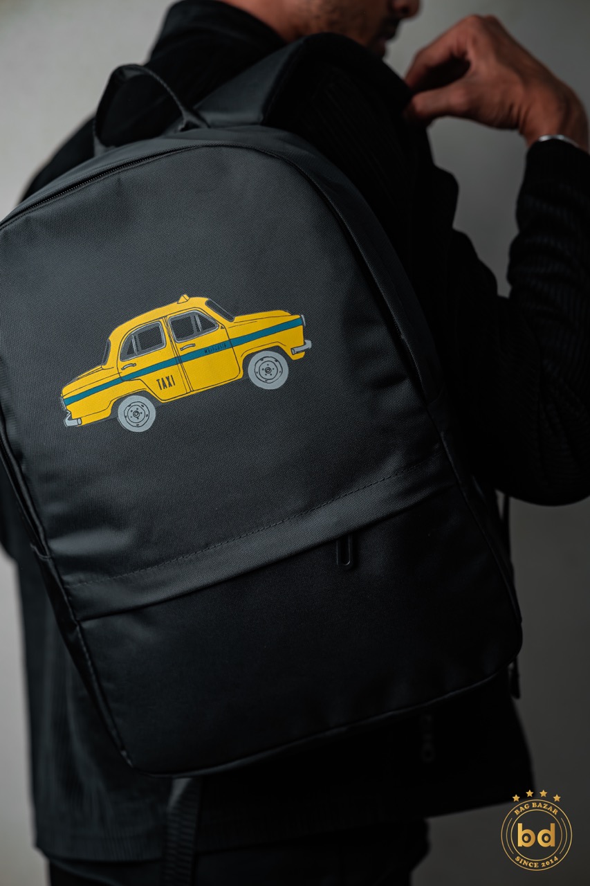 Yellow Taxi Backpack – A Nod to Classic City Taxis_img_0