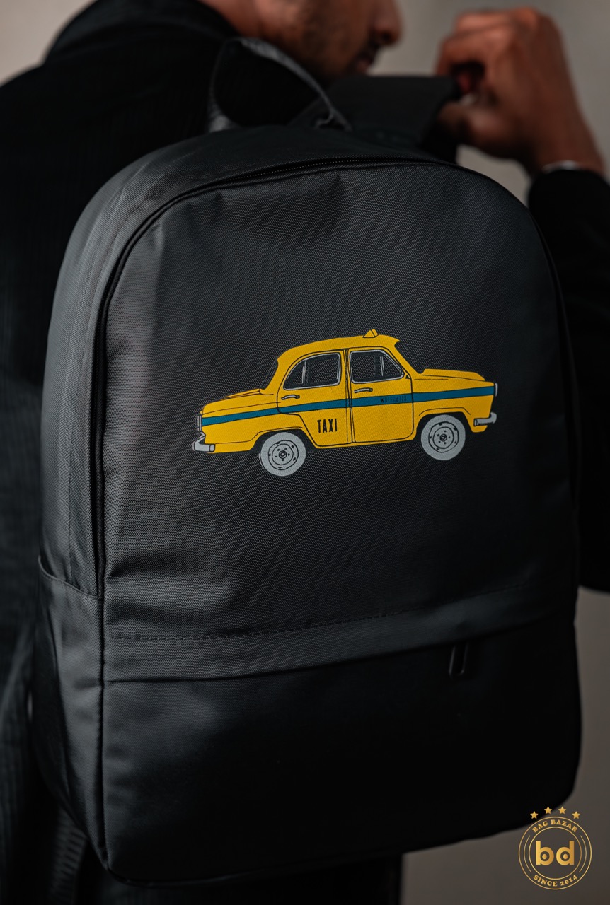 Yellow Taxi Backpack – A Nod to Classic City Taxis_img_1