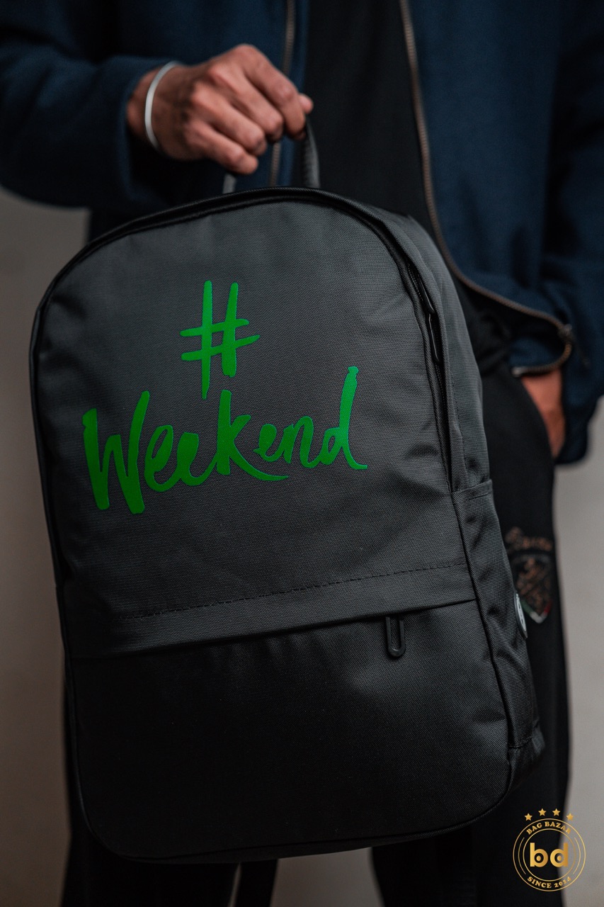 Weekend (Green) Backpack – Bold and Energizing Weekend Look_img_1