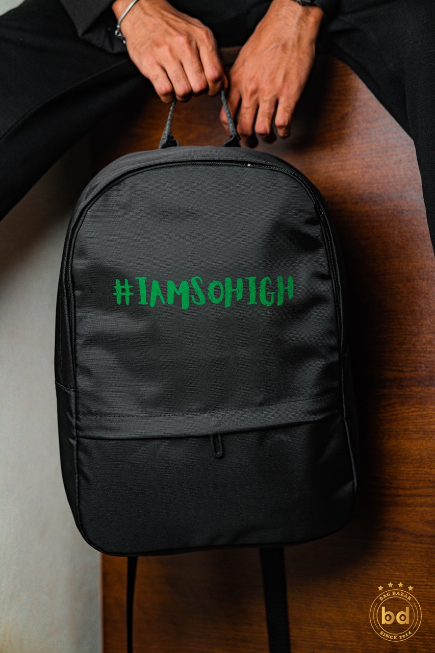 iamsohigh (Green) Backpack – For those who love to stand out._img_0