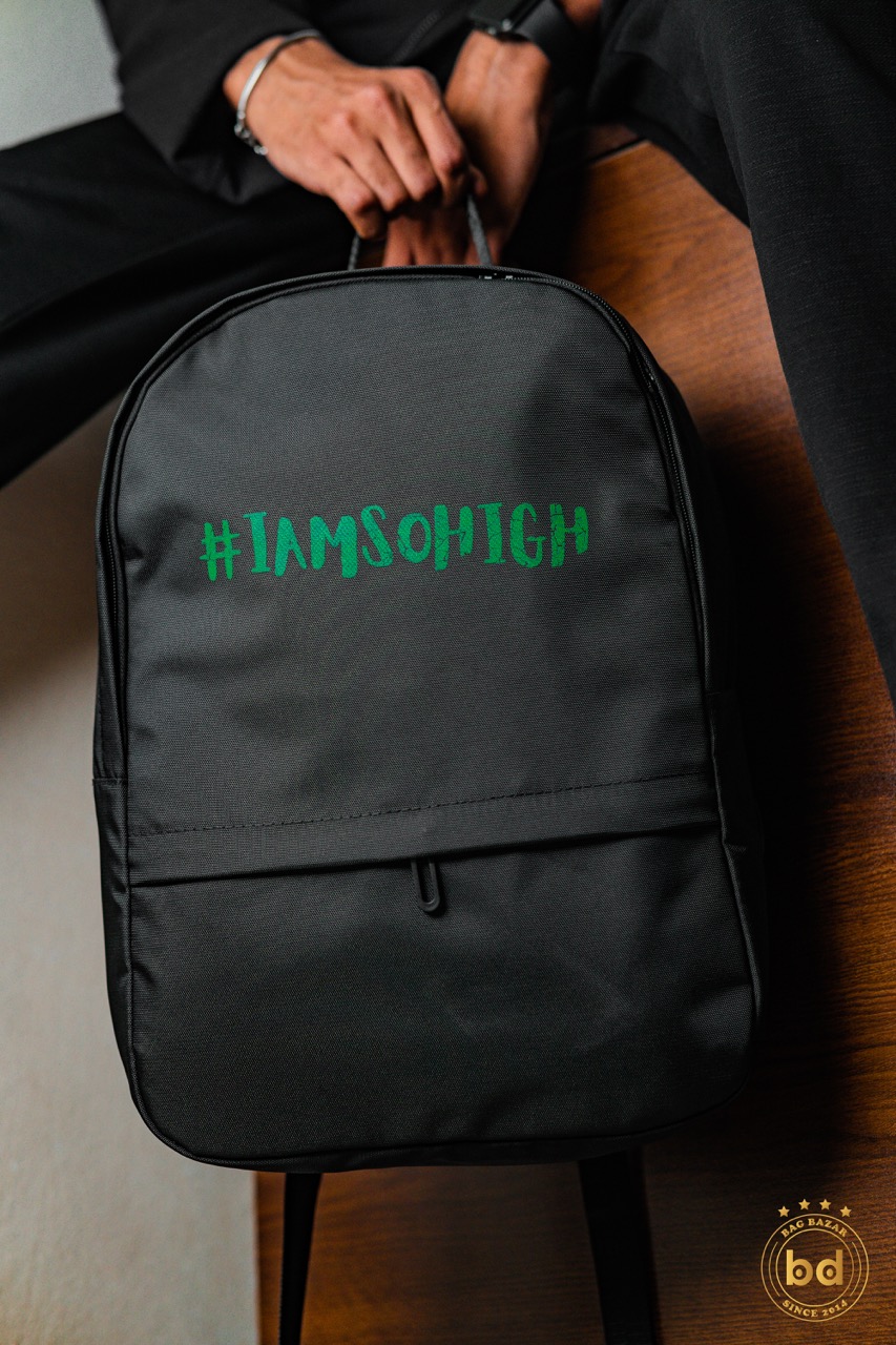 iamsohigh (Green) Backpack – For those who love to stand out._img_1