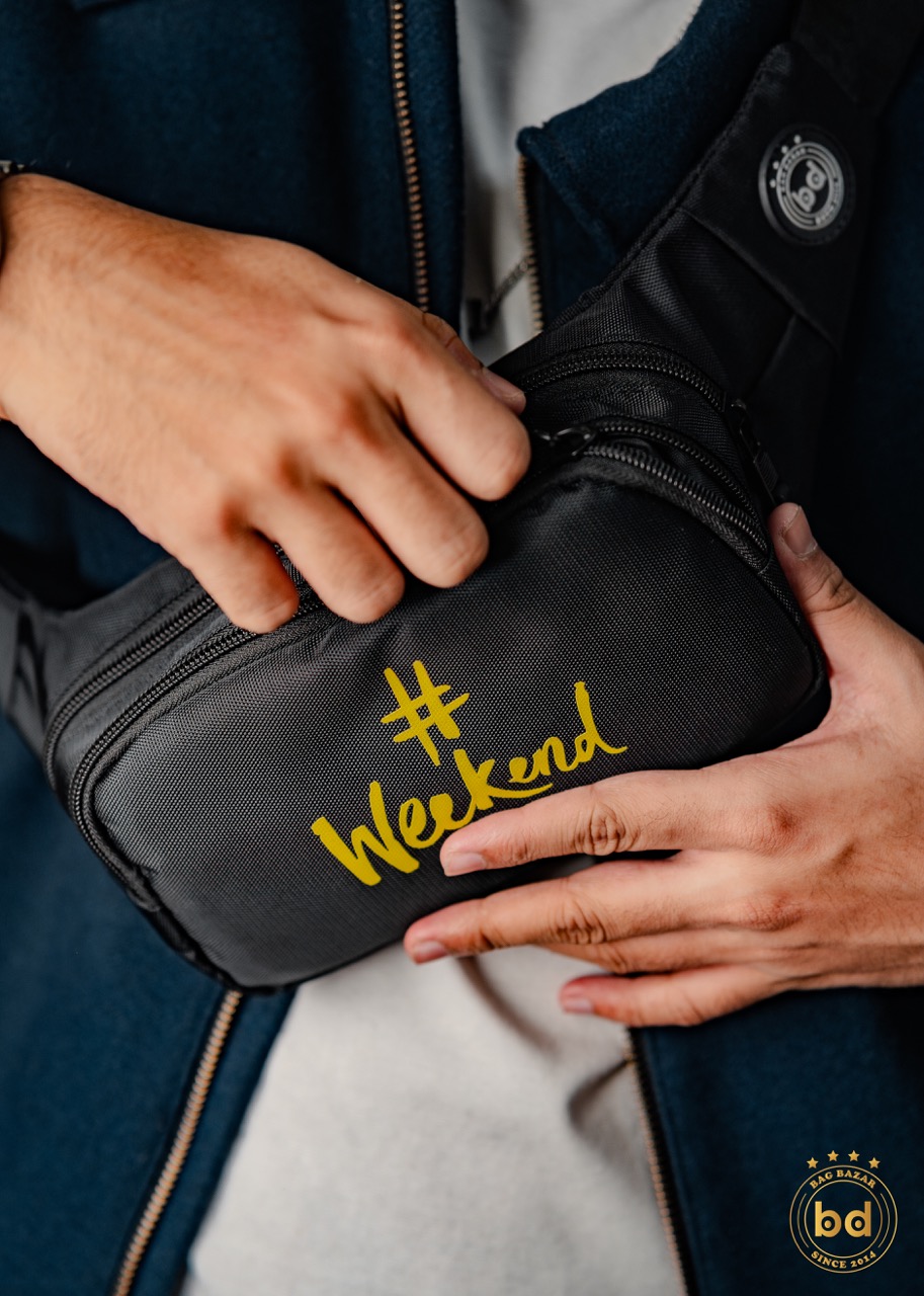 Weekend (Yellow) Fannypack – Show Your Weekend Spirit_img_2