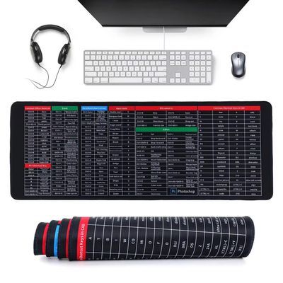 Shortcut Key Mouse Pad ( Big Size)đ Extra Large Size â 35 inches āϞāĻŽā§āĻŦāĻž, 16 inches āĻāĻāĻĄāĻŧāĻž