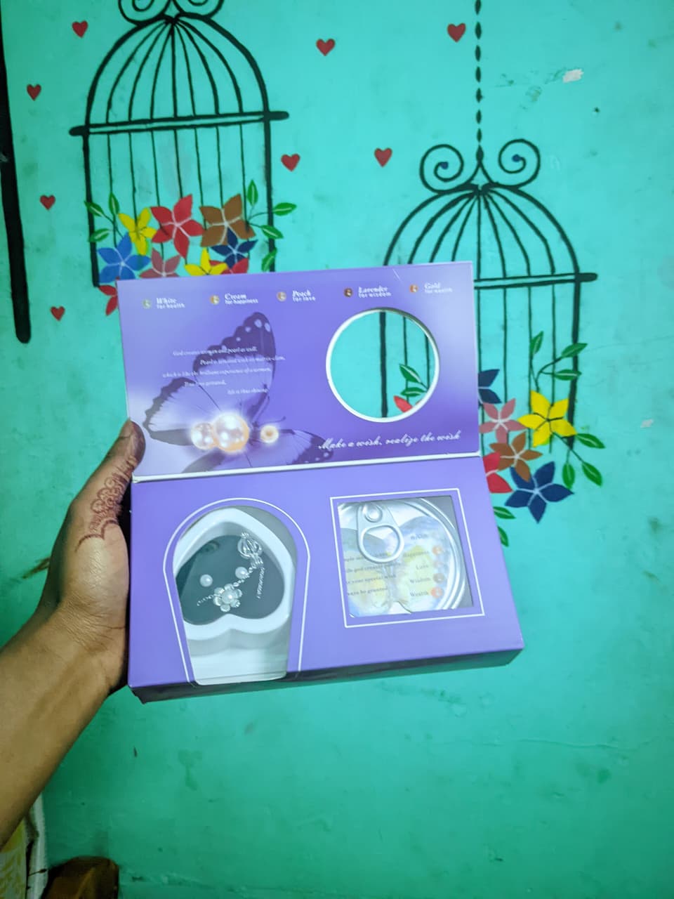 নেকলেস + কানের দুল + রিং সেট