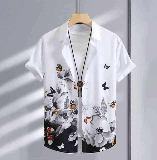 Half Sleeve Cotton Shirt For Men