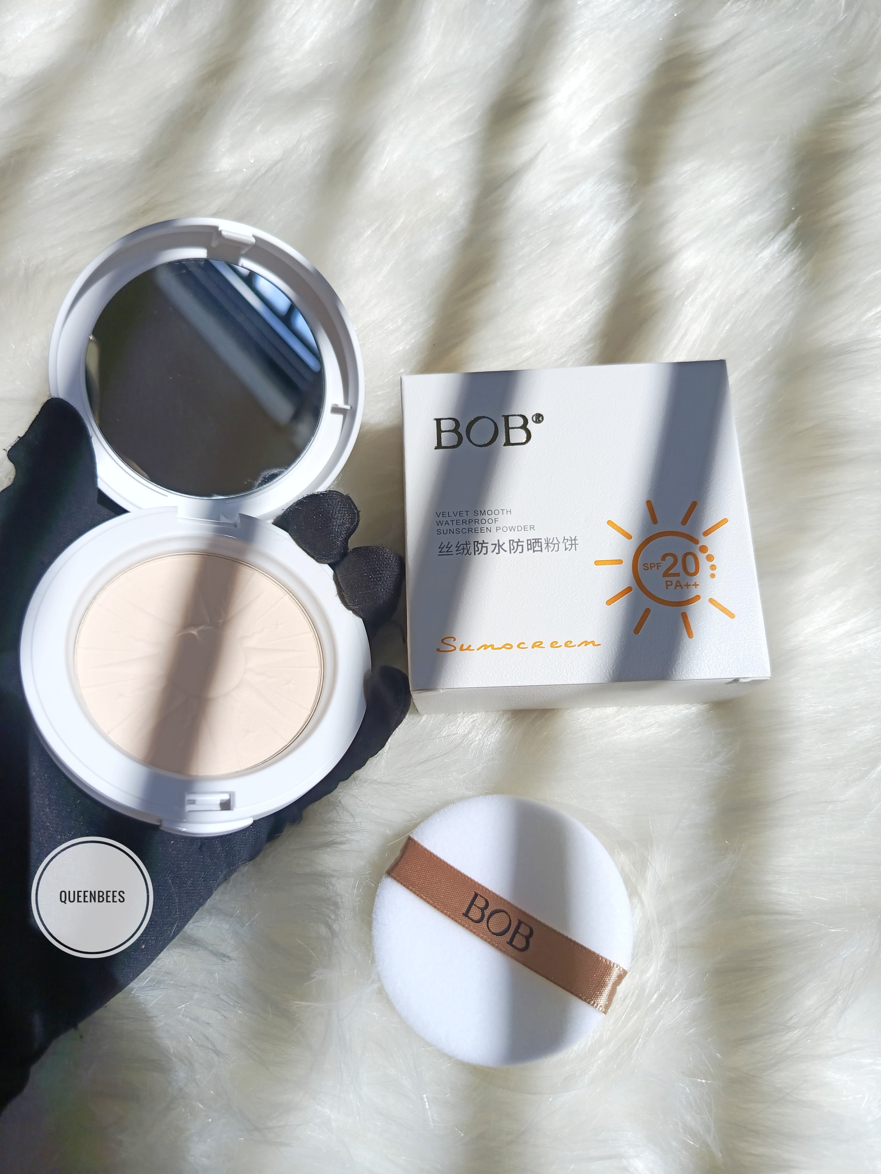 BOB Velvet Smooth Waterproof Sunscreen Powder