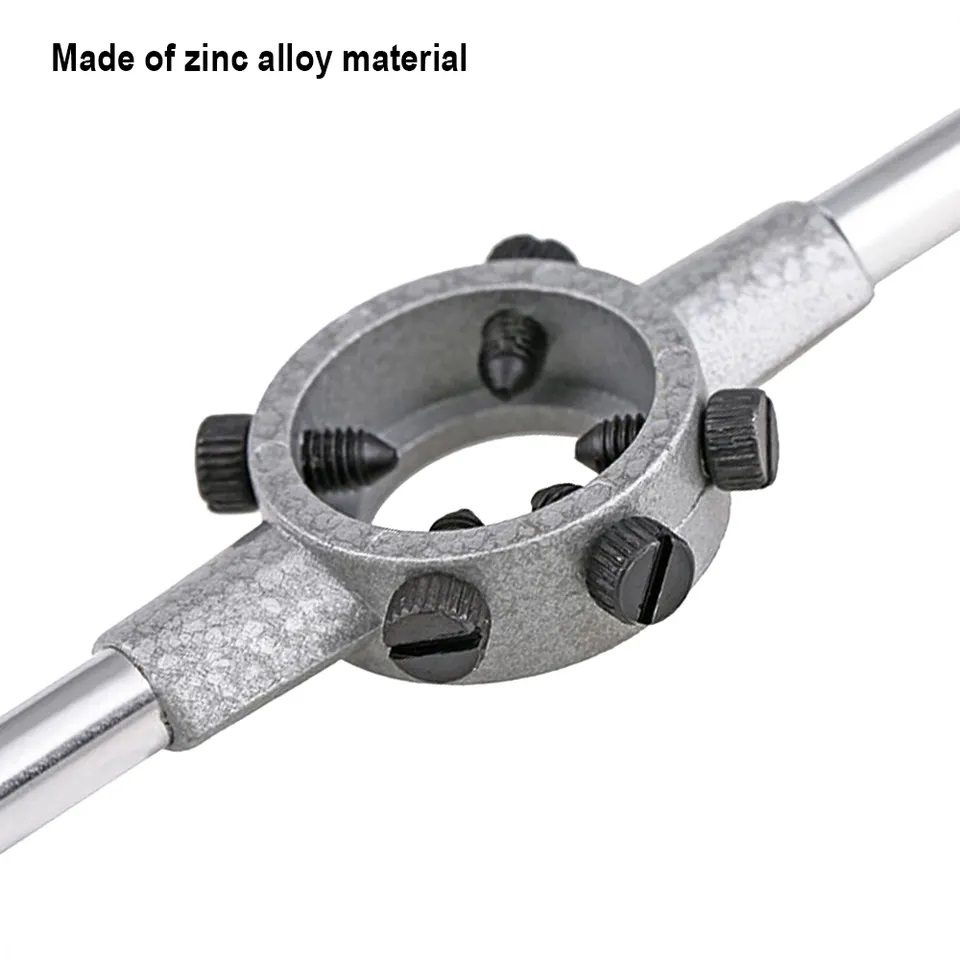 HARDEN 25mm Die Handle, Die Holder, 25mm (M3-12), Professional Zinc Alloy Steel; 610433_img_1