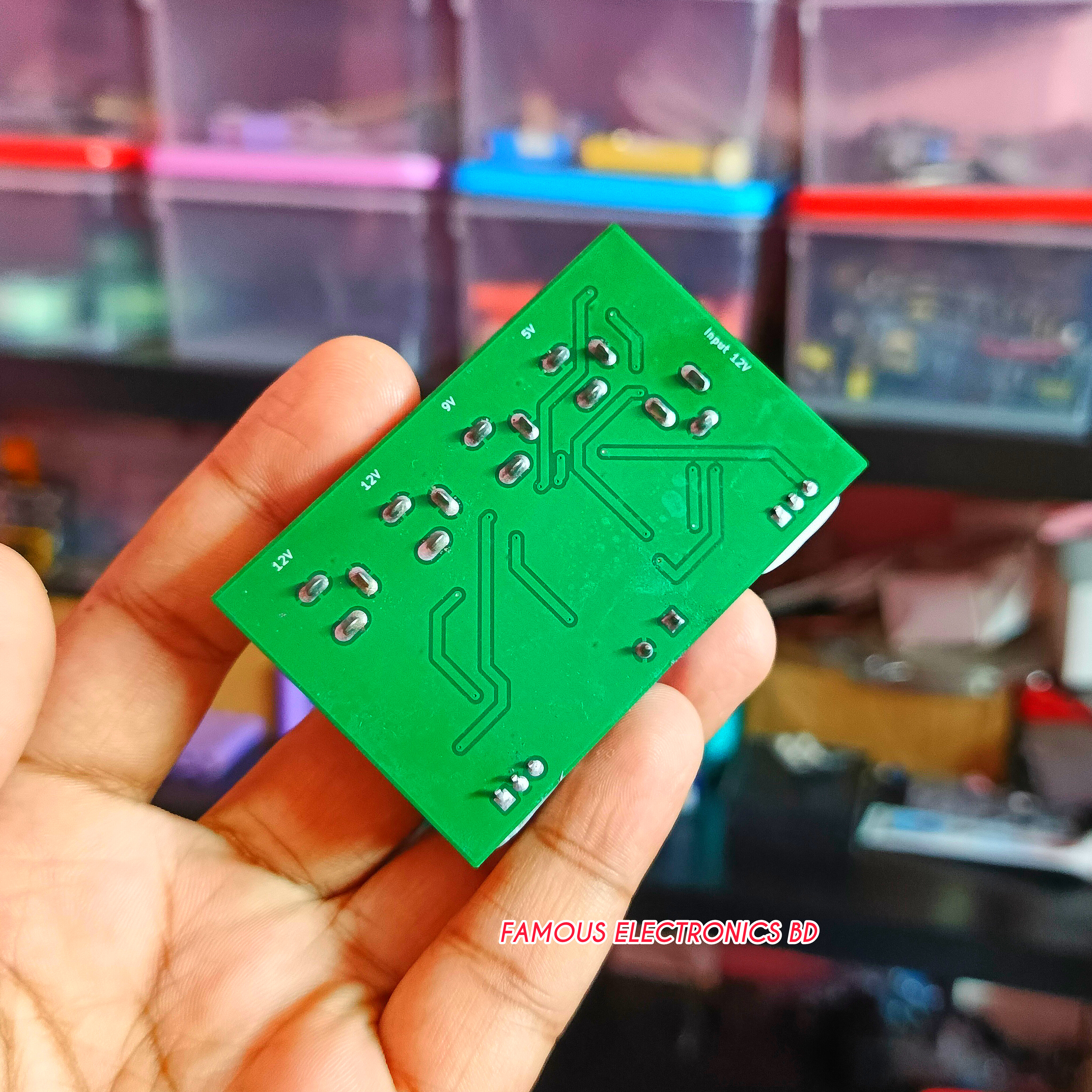 Mini UPS Circuit 12v 12v 9v 5v New Version For Router Onu CCTV Backup_img_6