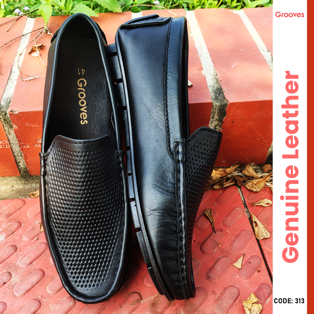 Genuine COW Leather True Moccasin/Loafer For Men -313_img_4