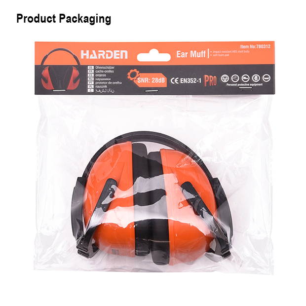 HARDEN Fordable Ear Muff SNR: 28dB Hearing Noise Protection Earmuffs Shooting Noise Cancel Cover Head Ear Muffs Hearing Protection Sound Suppression Ear Muffs 780312_img_6