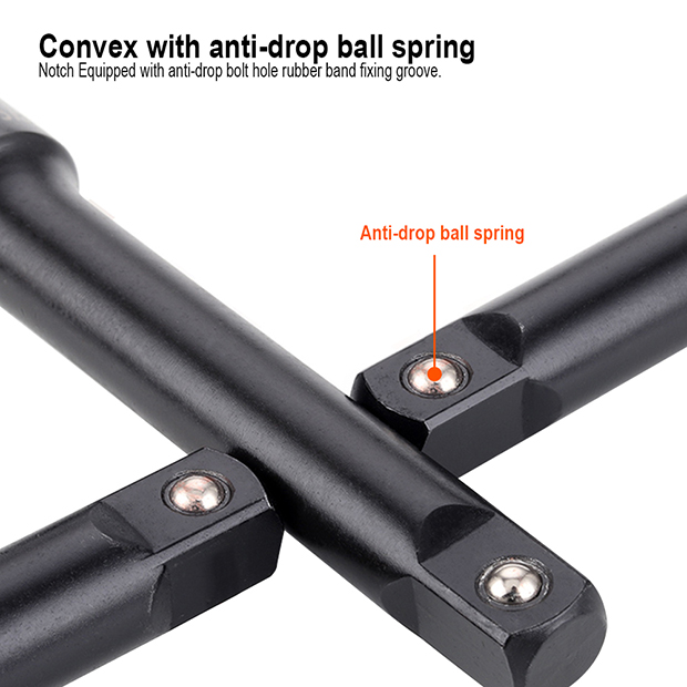 HARDEN 1/2" Impact Extension Bar ( 125mm | 250mm ); 536592 | 536593_img_5