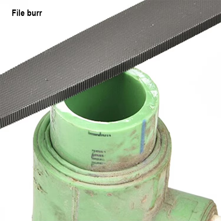 HARDEN 5Pcs file set 8" (200mm) with Rubber Grip ( Triangular, Square, Round, Half Round and Flat ) Files; 610631_img_1