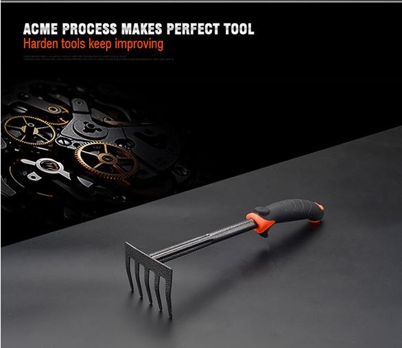 HARDEN Garden Trowel with 5 Teeth (Rake) 350x87mm; 632603_img_4