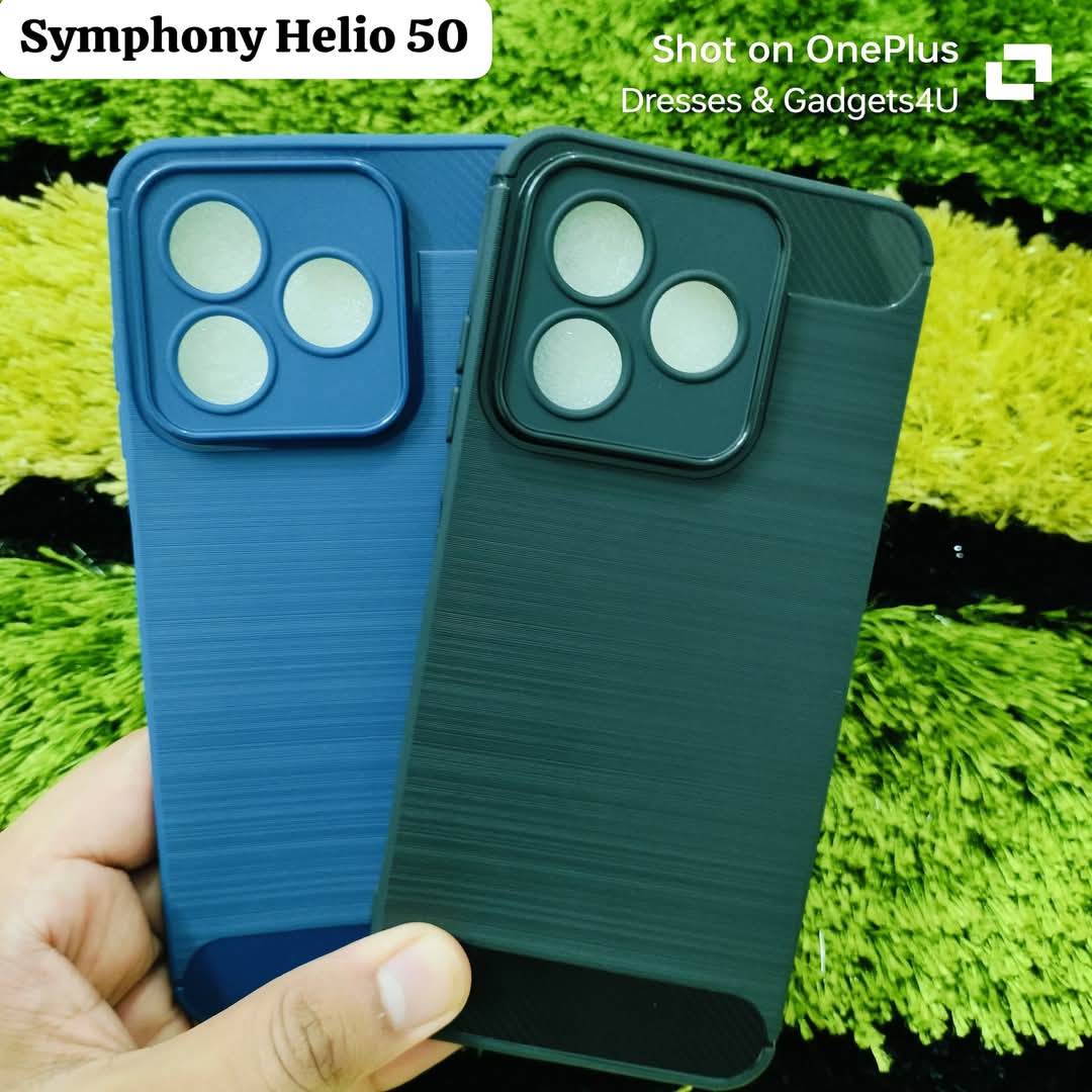 Symphony Helio 50 Back Cover Silicone Soft Phone Case
