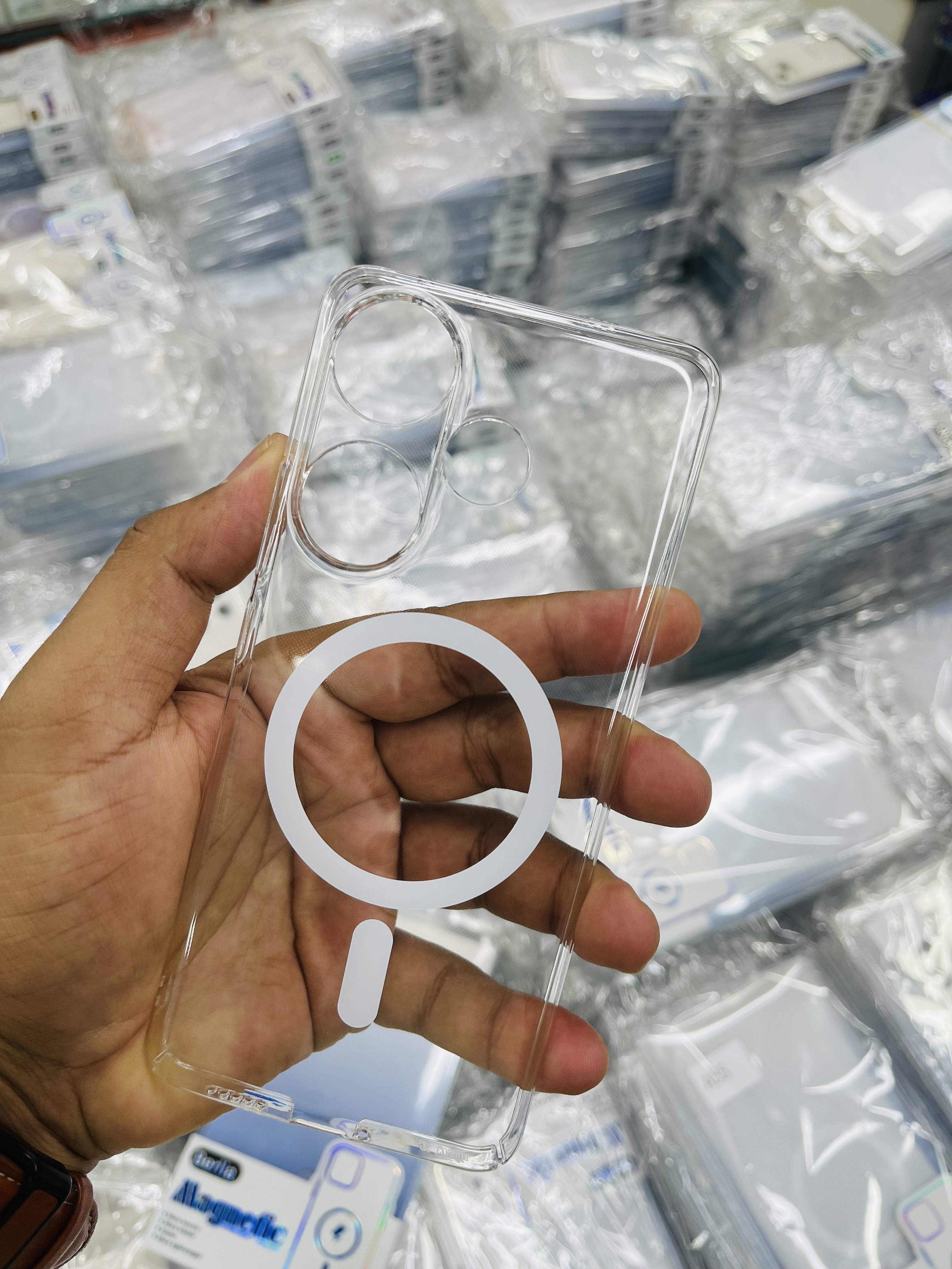 Redmi Turbo 3 / Poco F6 Back Cover With MagSafe Design_img_1