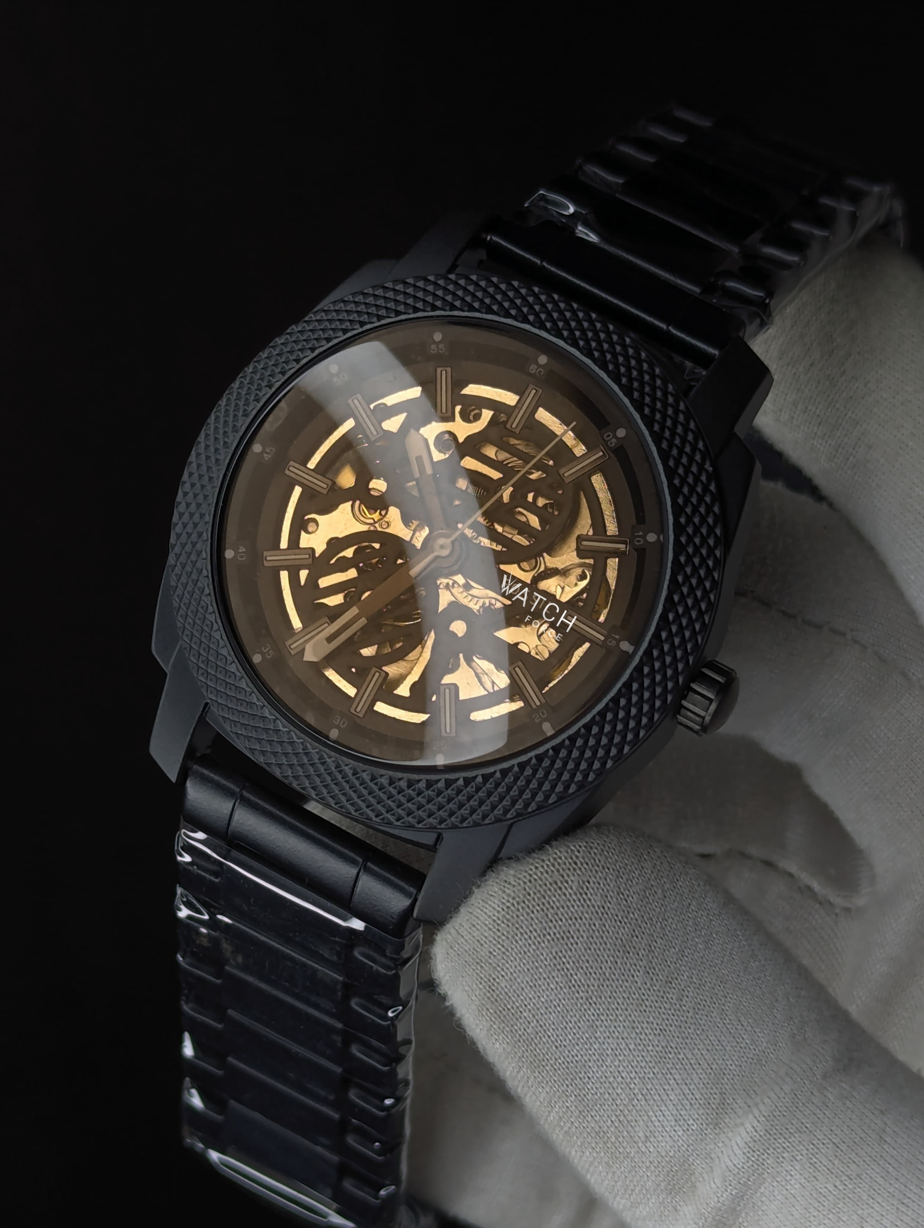 Fossil Matte Black Mechanical Watch_img_1