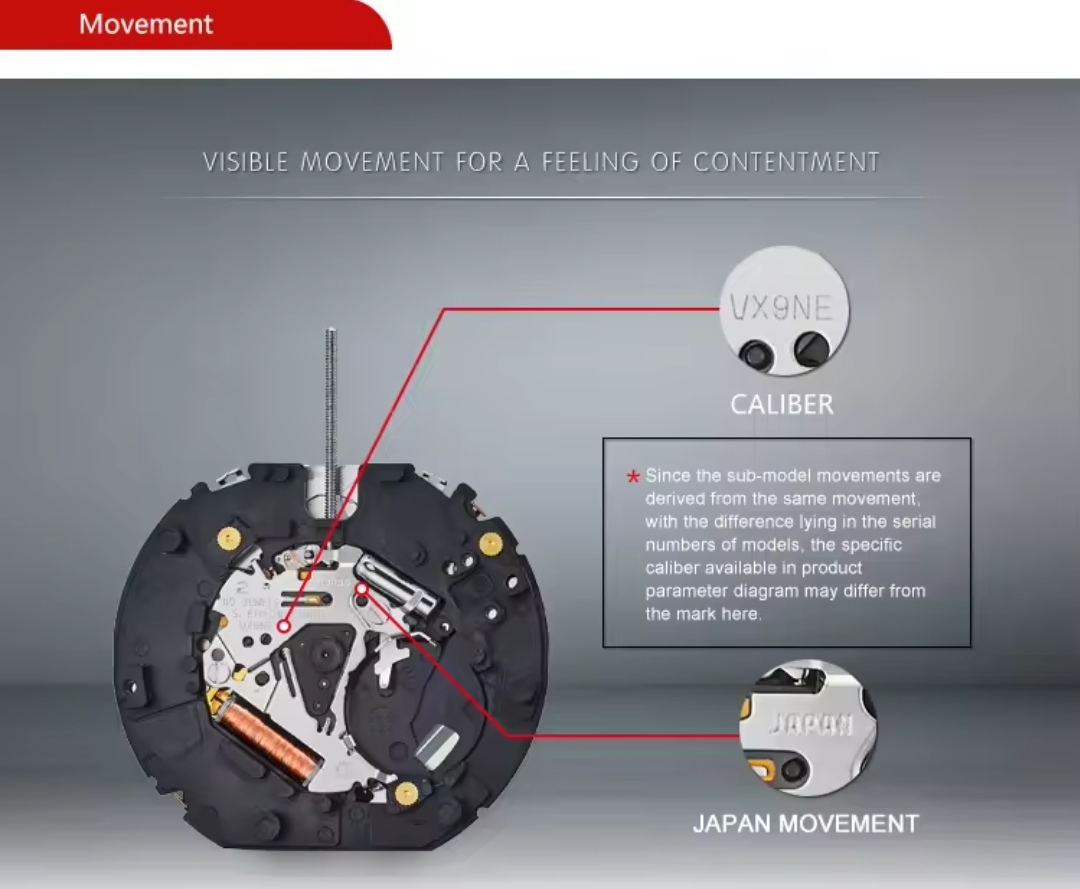 Naviforce 9144 Two Time Gents Belt Watch- Black+Golden Digital Dial - Golden Bezel- Brown Belt- TF Code NF913BM_img_6