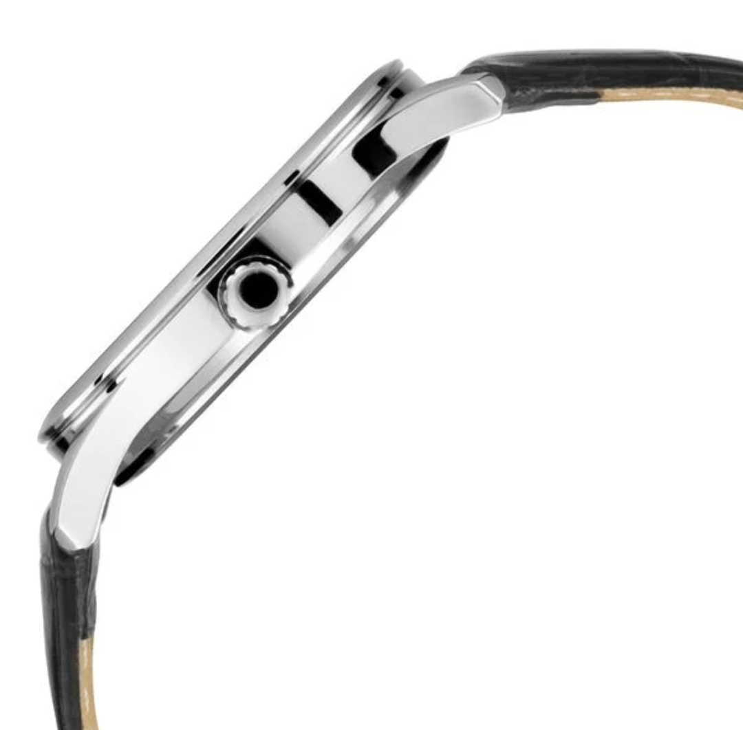 Titan NS1823SL01 Gents Belt Watch- Blue Dial- Silver Bezel- Black Belt- TF Code TT776BM_img_3