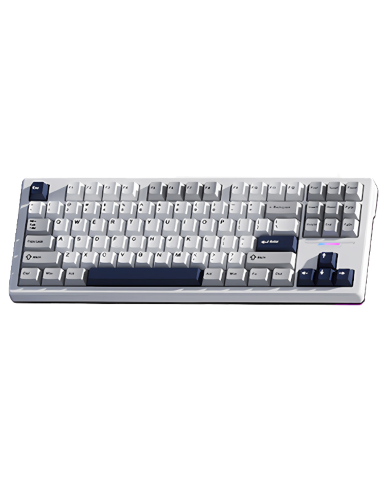 WEIKAV WK87 RGB Gasket Hot Swap 2.4G Wireless E-sport Mechanical Keyboards_img_1