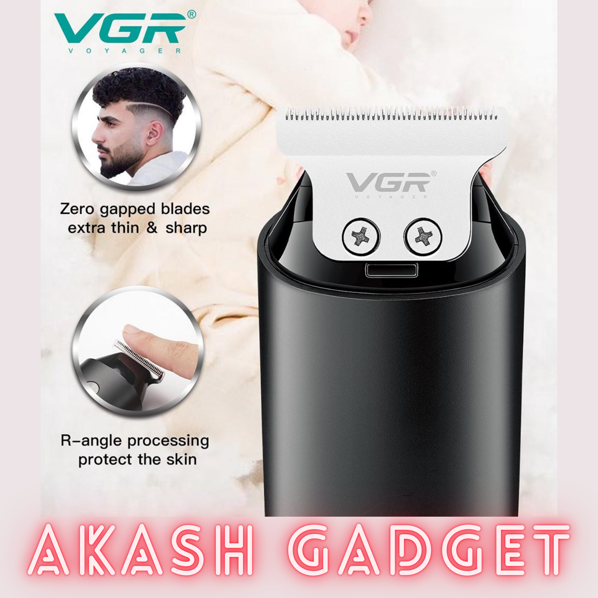 VGR V-932 Portable Pocket Trimmer for Men_img_8