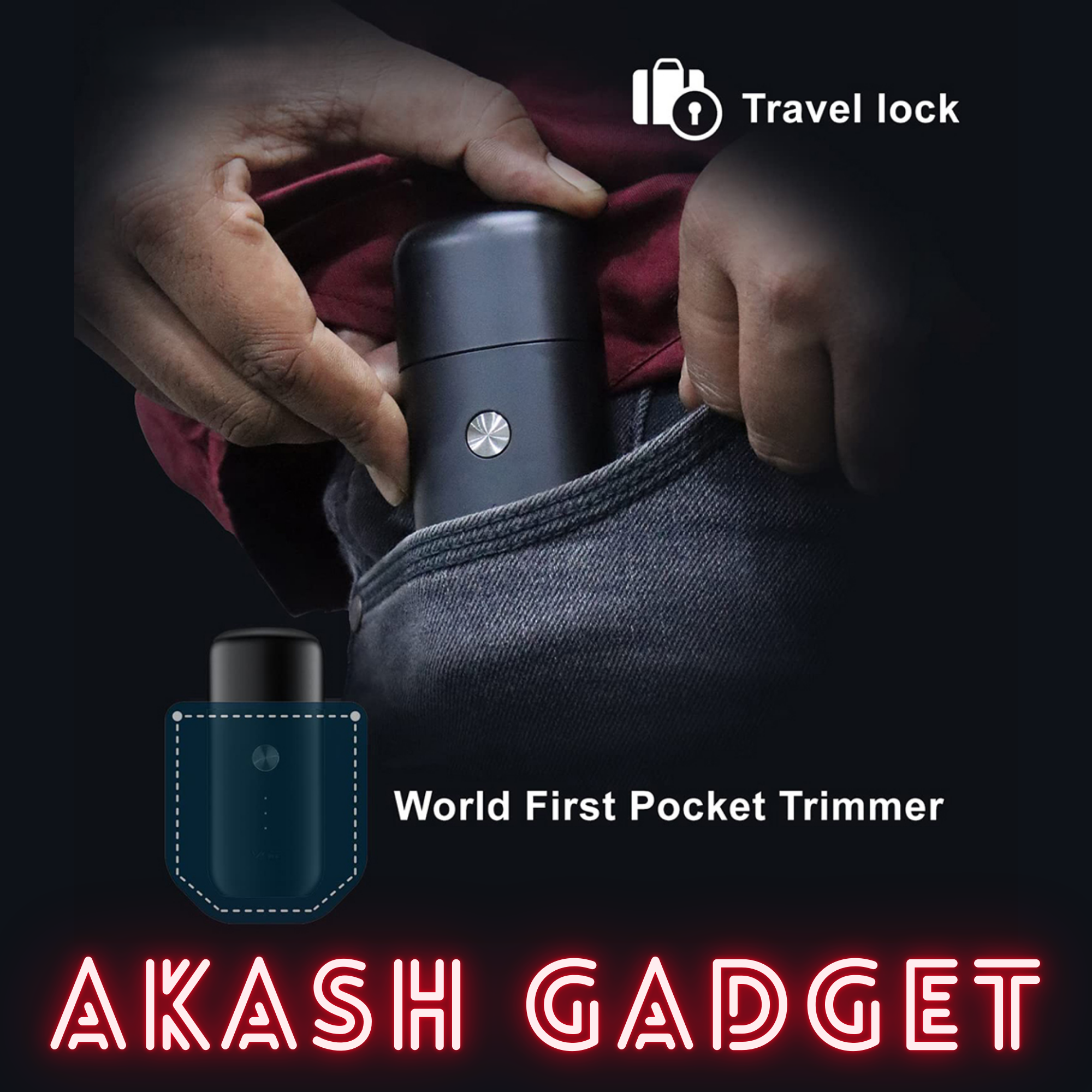 VGR V-932 Portable Pocket Trimmer for Men_img_14