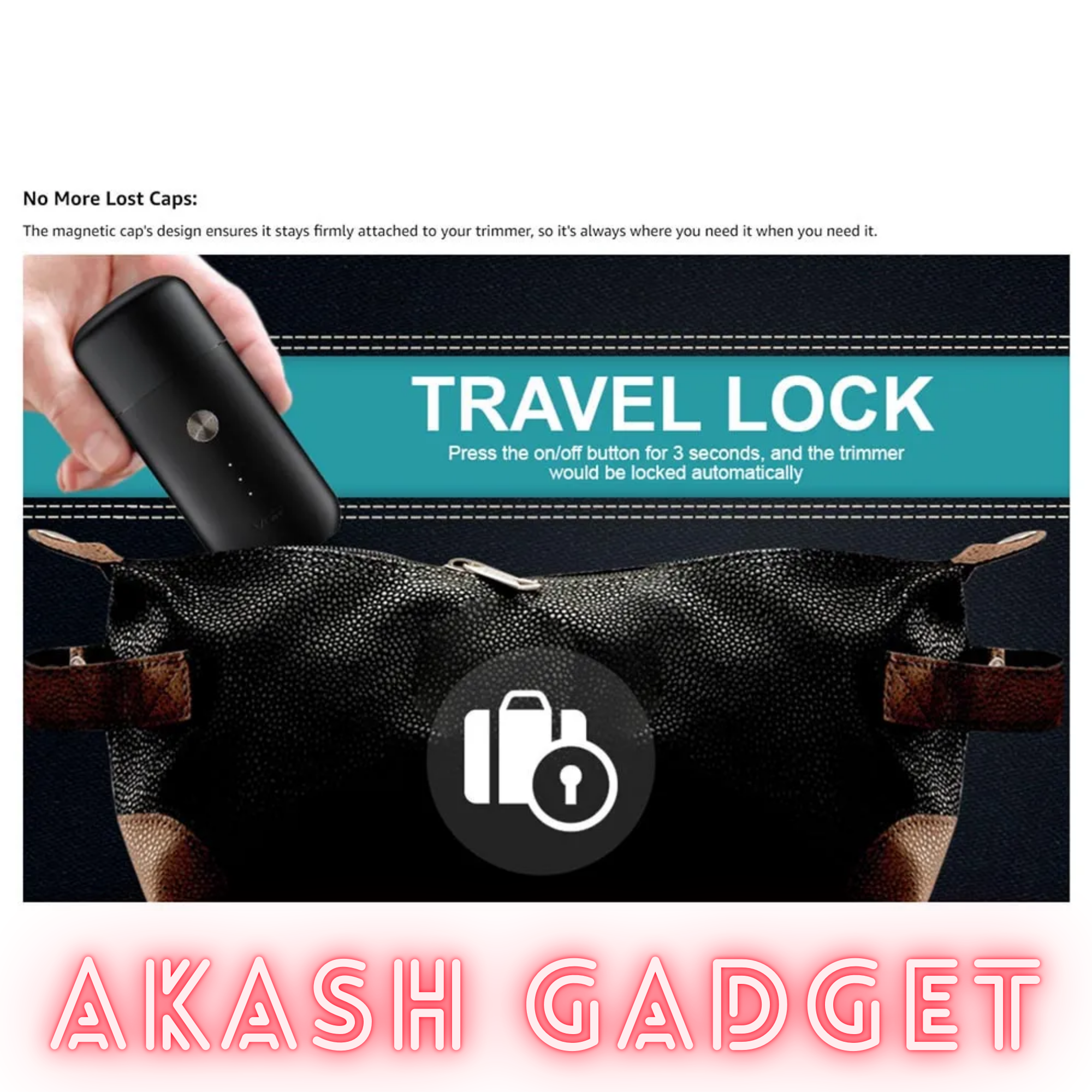 VGR V-932 Portable Pocket Trimmer for Men_img_15