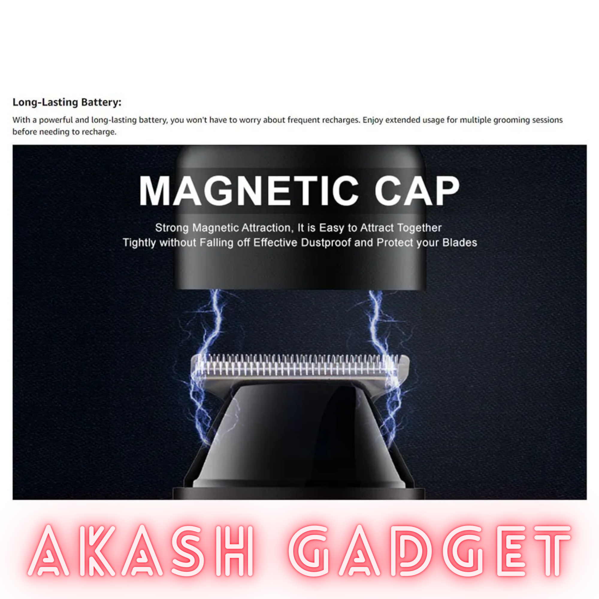 VGR V-932 Portable Pocket Trimmer for Men_img_17