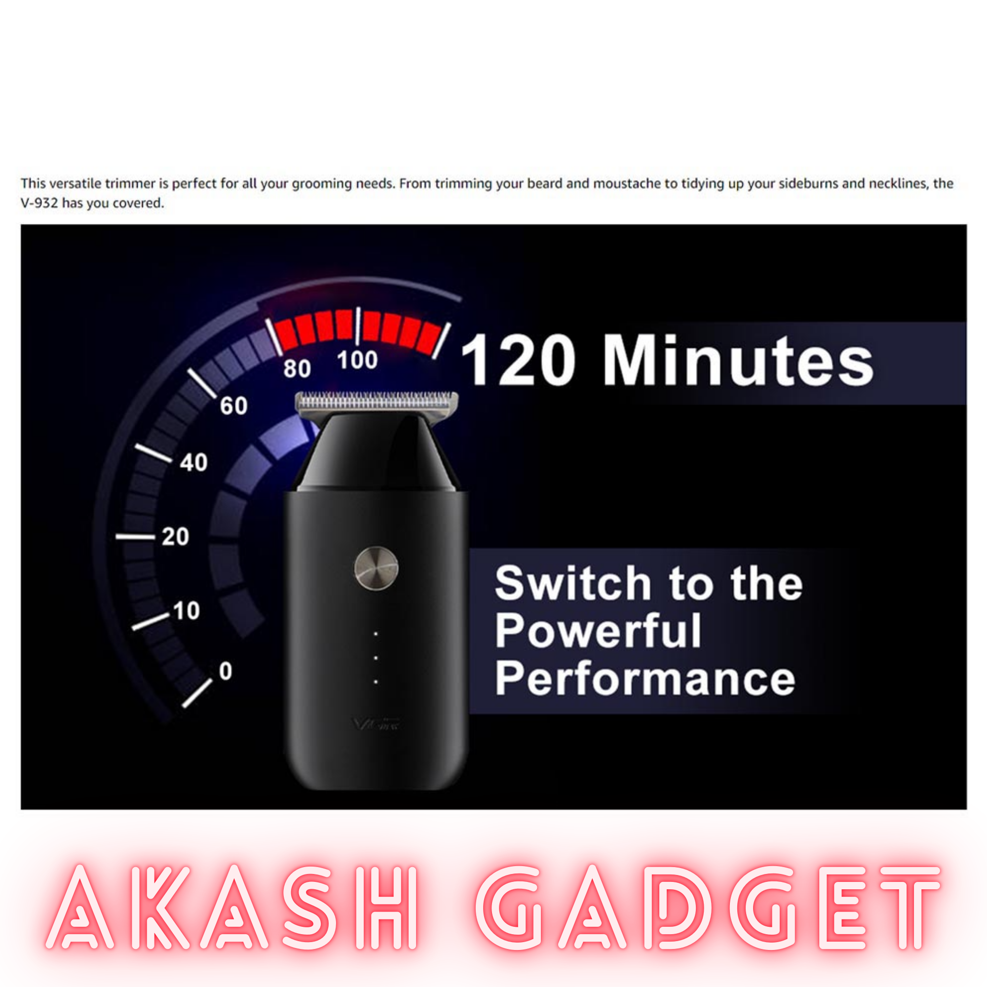 VGR V-932 Portable Pocket Trimmer for Men_img_18