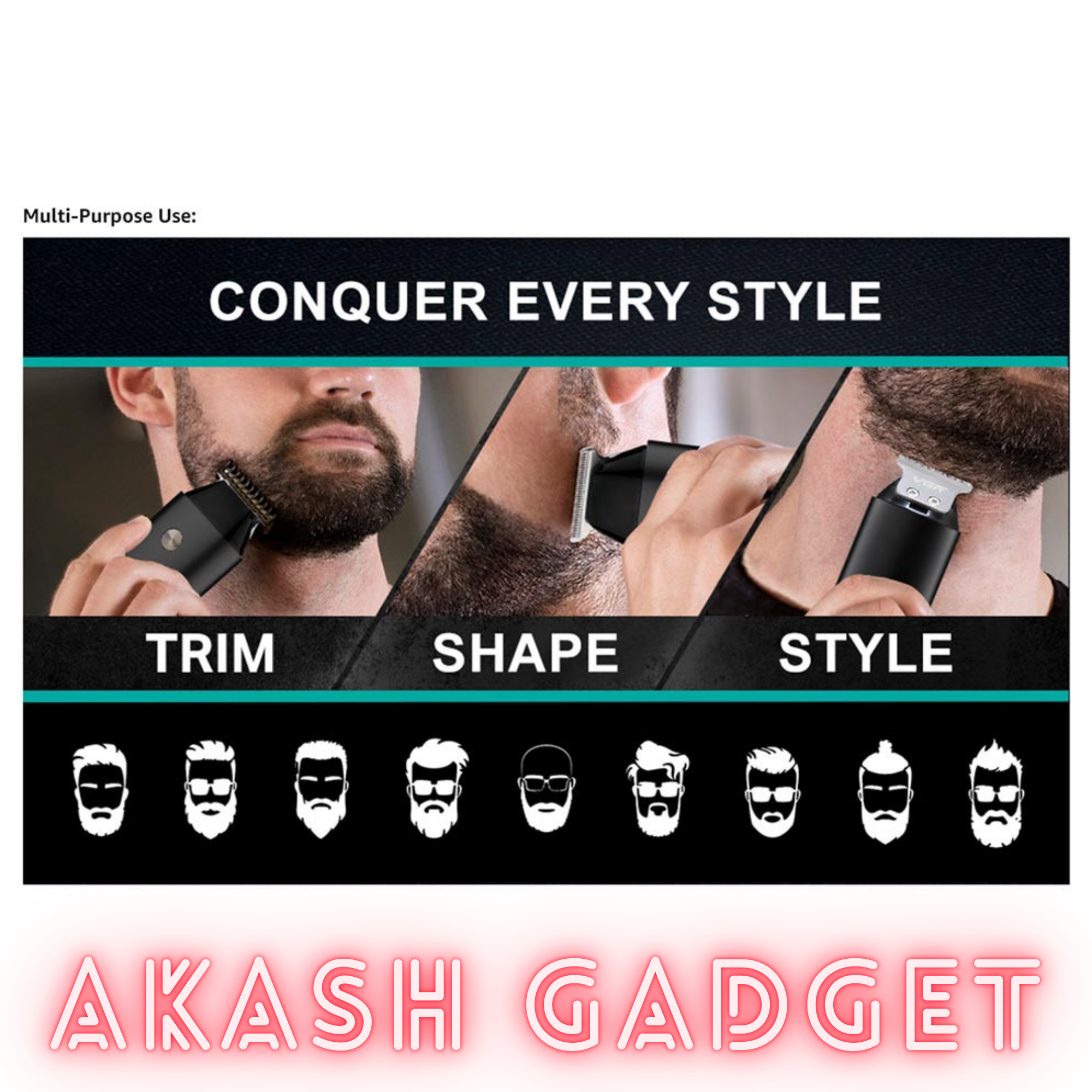 VGR V-932 Portable Pocket Trimmer for Men_img_19