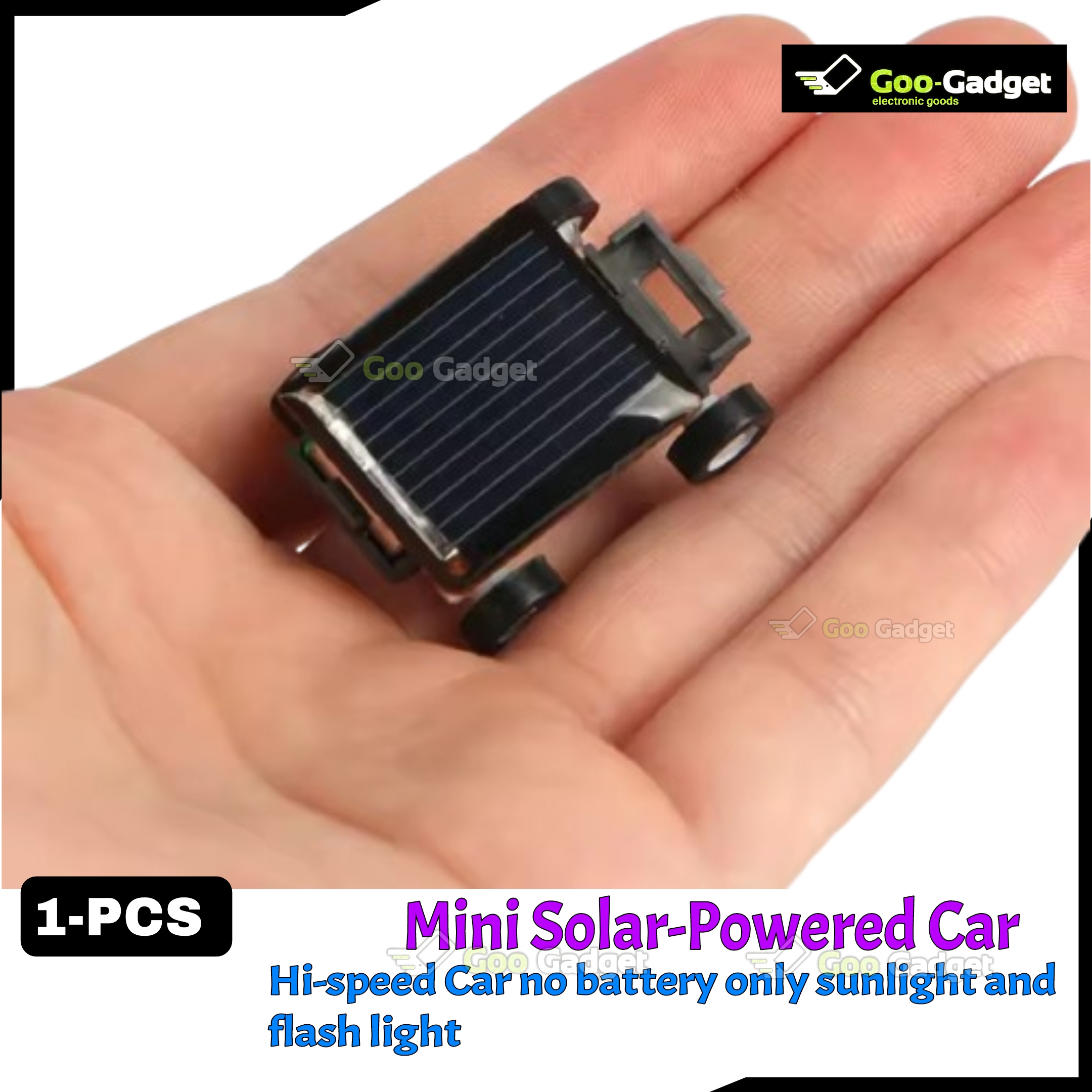 Mini Solar-Powered Car – Educational DIY Toy for Kids