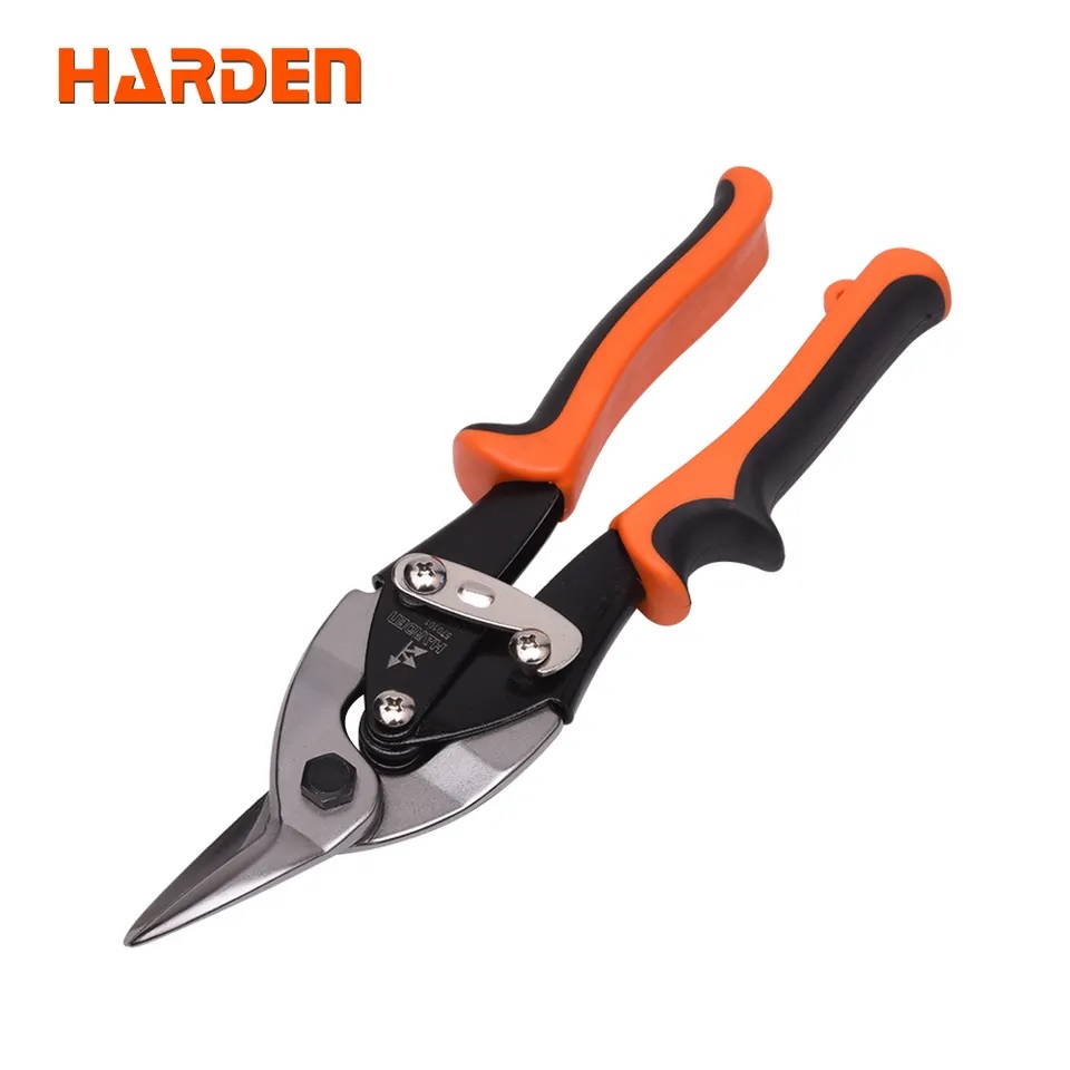 Harden 10" Aviation Snips Left Head ( Professional & Industrial ) Chrome Vanadium Left Aviation Tin Snip 570101