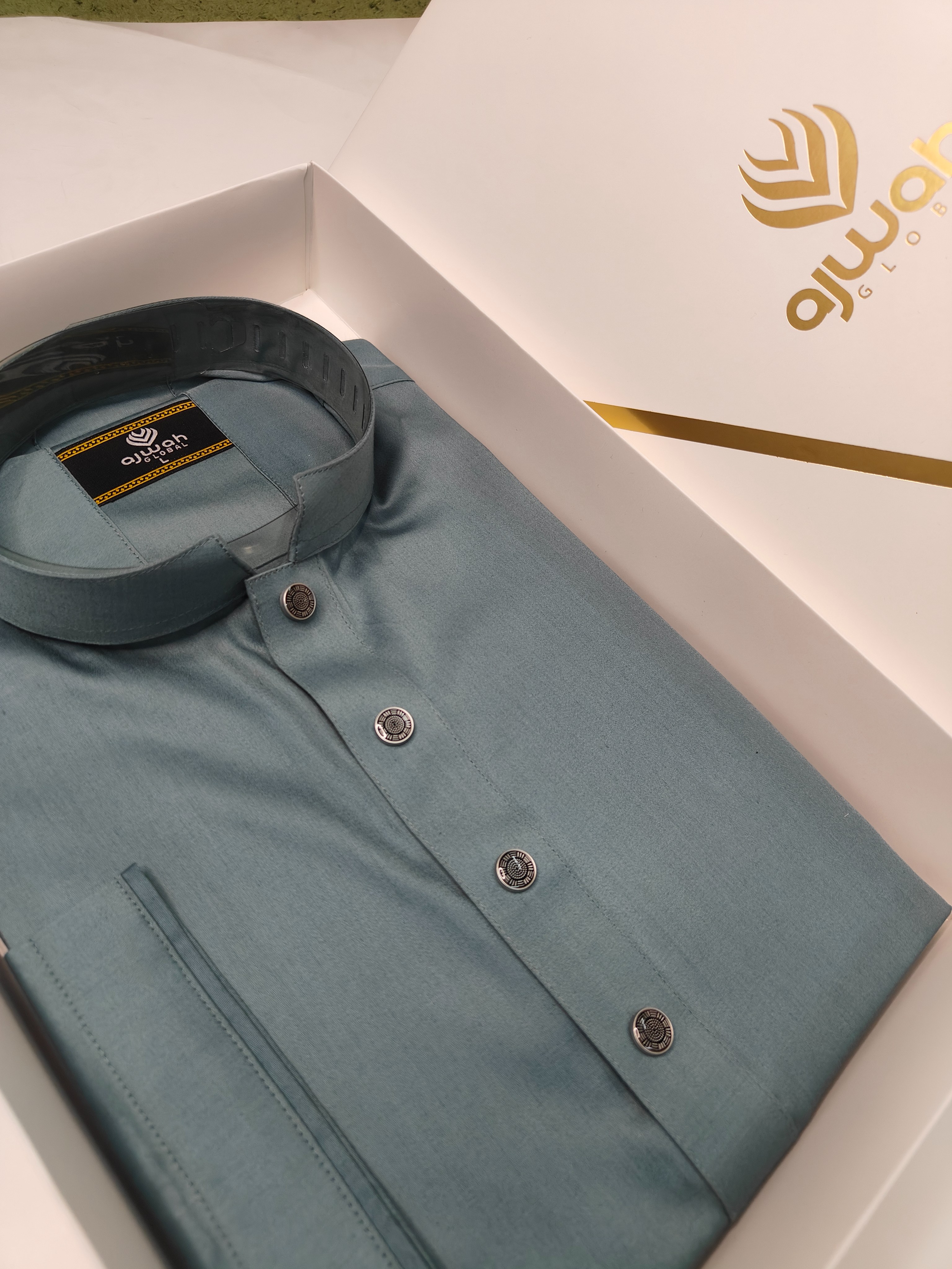 Elite Mist Grey Panjabi -A1L002_img_3