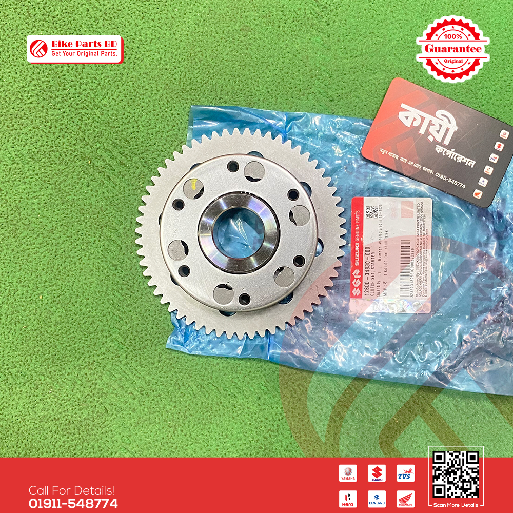 Starter Clutch Outer Assy for Suzuki Gixxer & Gixxer SF (Old Model) bike._img_1