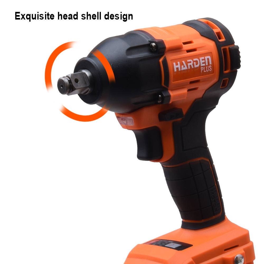 HARDEN Cordless Impact Wrench, 1/2" Dr. x 20 Volt, Brushless, Torque force: 300Nm, with battery and Charger; 758424_img_1