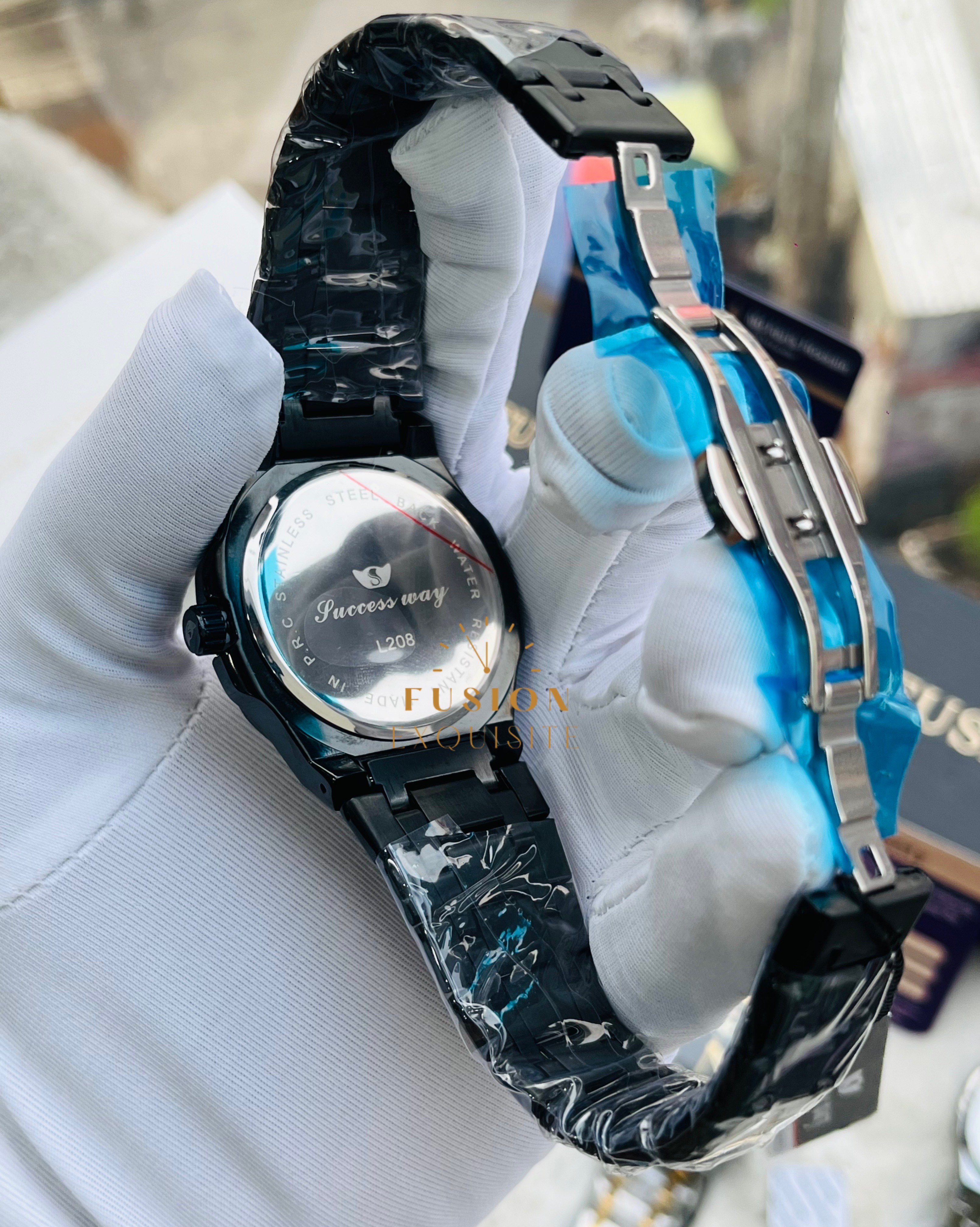 Success Way Full Black Dial L208 Authentic Watch_img_2