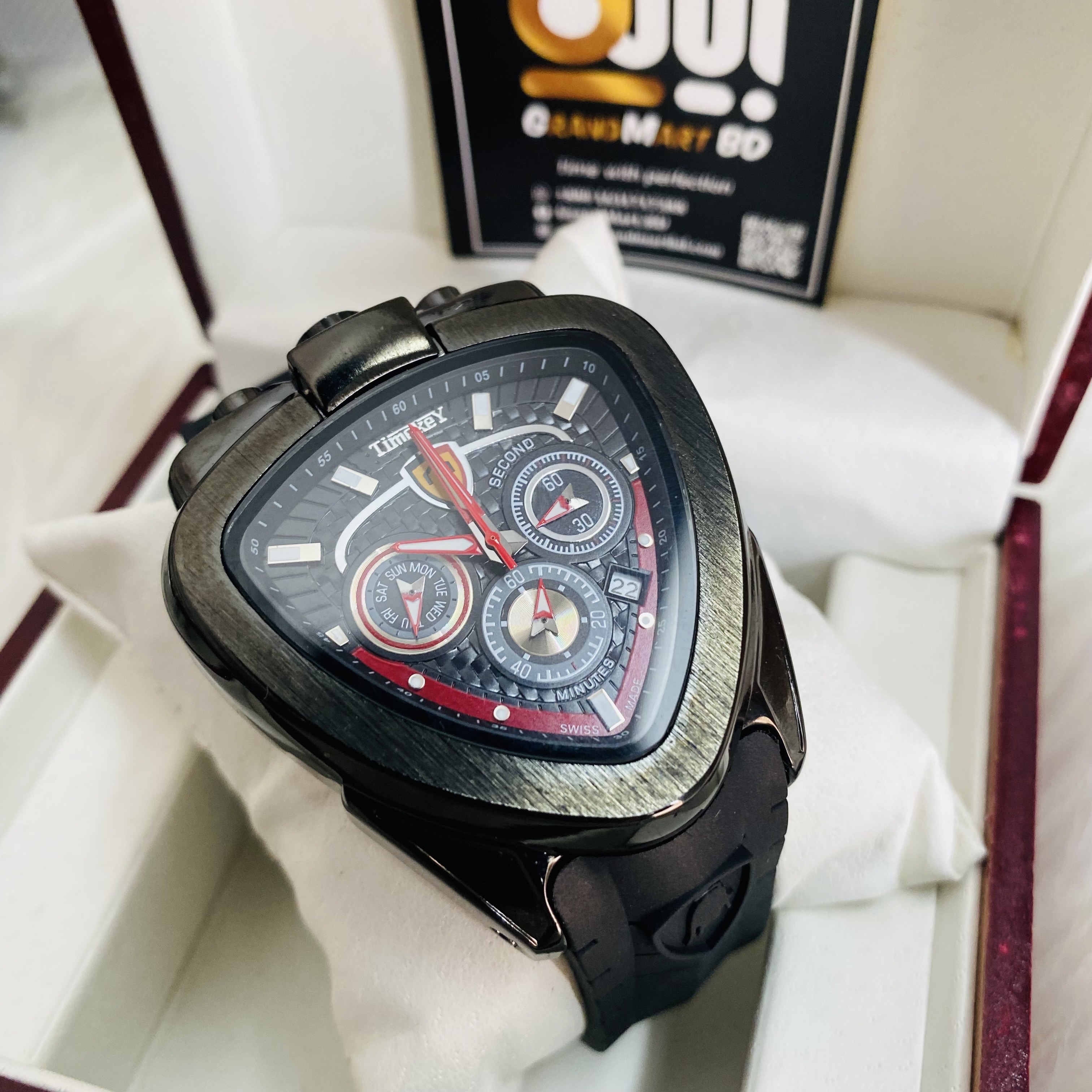 Time key Chronograph watch