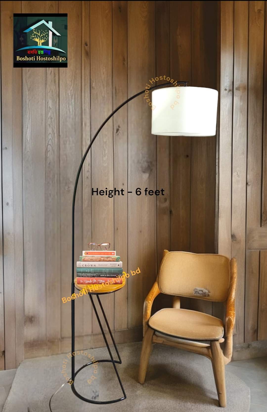 Iron corner stand lamp_img_0