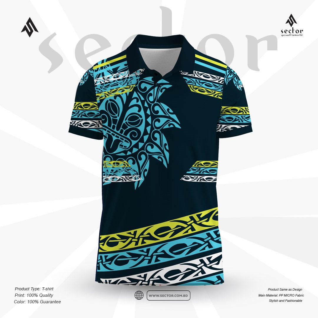 Sector Tribal Art Premium Polo T-Shirt