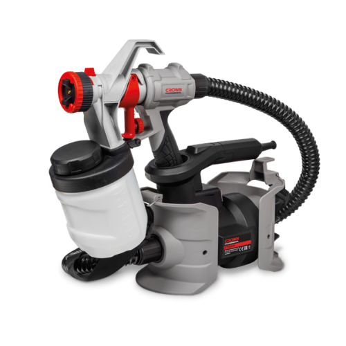 CROWN CT31014 Professional Electric Spray Gun, 600W, 0.3bar, 1L/min; CT31014_img_1