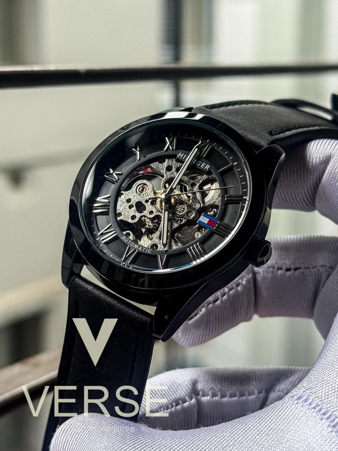 HILFIGER AUTO BLACK BELT