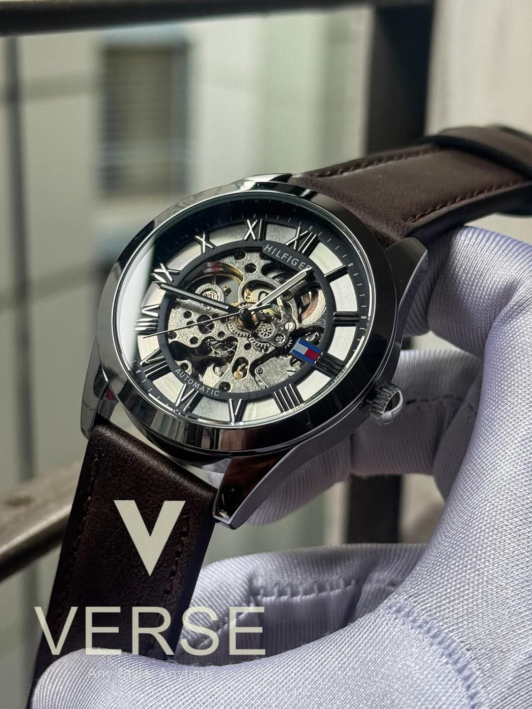 HILFIGER AUTO BROWN BELT