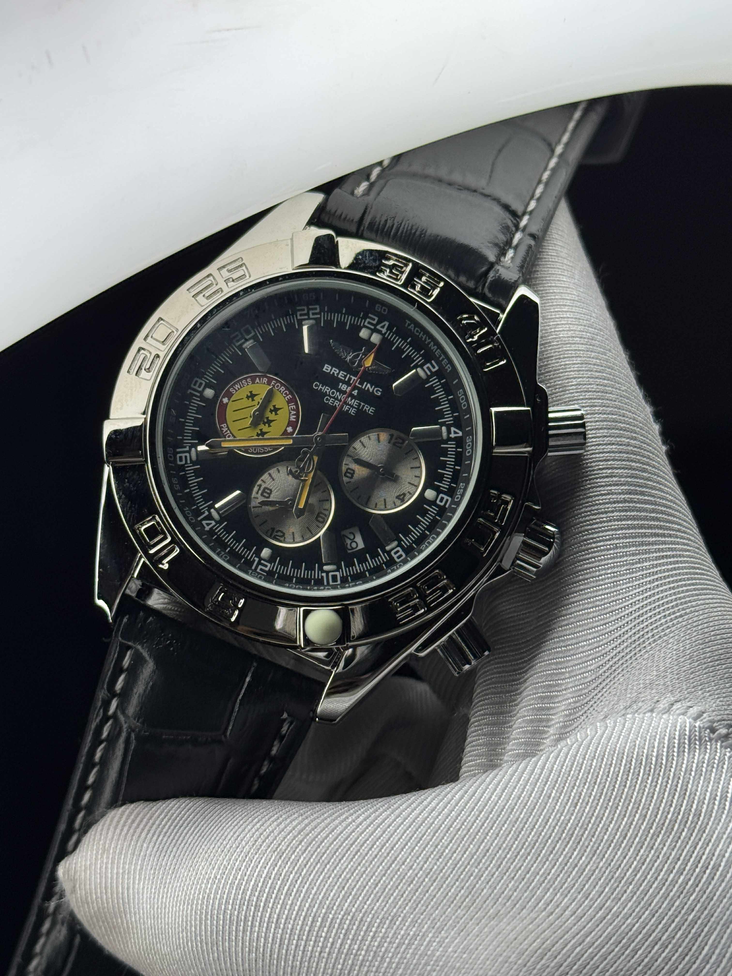 BREITLING BLACK BELT BLACK DIAL